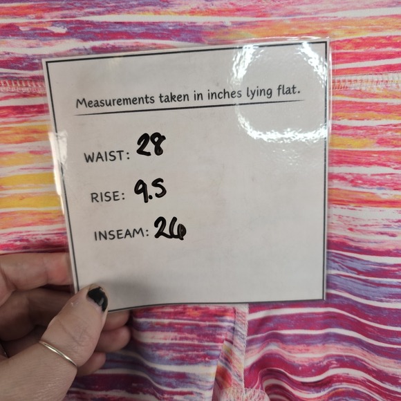 Pro Player Size 7/8 Pocket Legging Brush Stroke Moisture Wicking Women's Medium - Picture 5 of 5